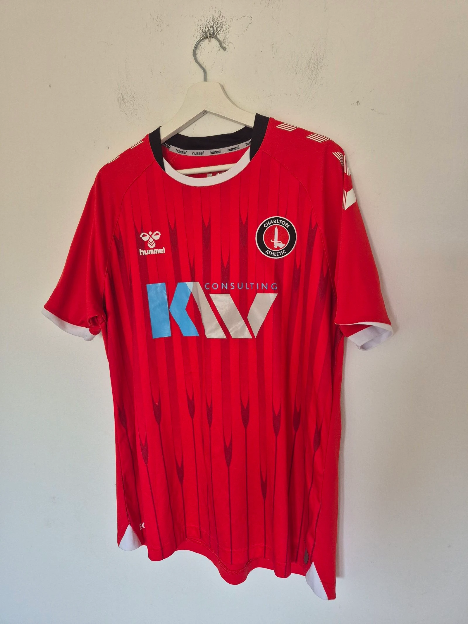 Maillot domicile Charlton Athletic 21/22 Hummel Taille L – photo 3